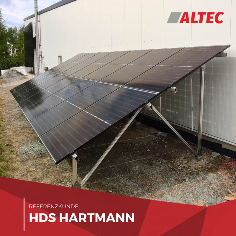 ALTEC Freilandtisch - installiert bei HDS Hartmann Bild vom ALTEC Freilandtisch - aufgestellt bei HDS Hartmann - 1/2